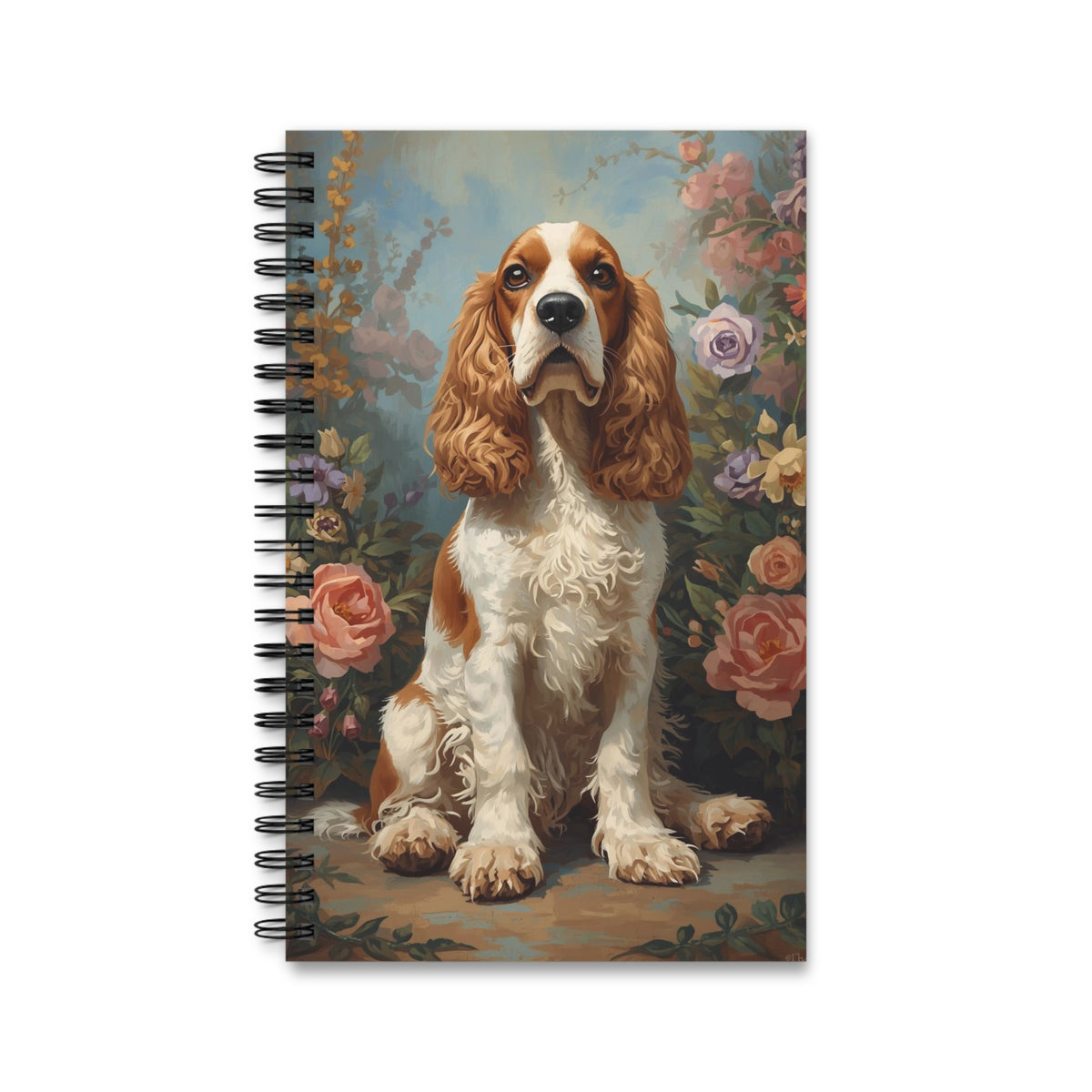 Cocker Spaniel Spiral Journal