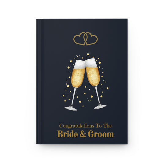 Wedding/Bridal Shower Congratulations Hardcover Keepsake Guest Book