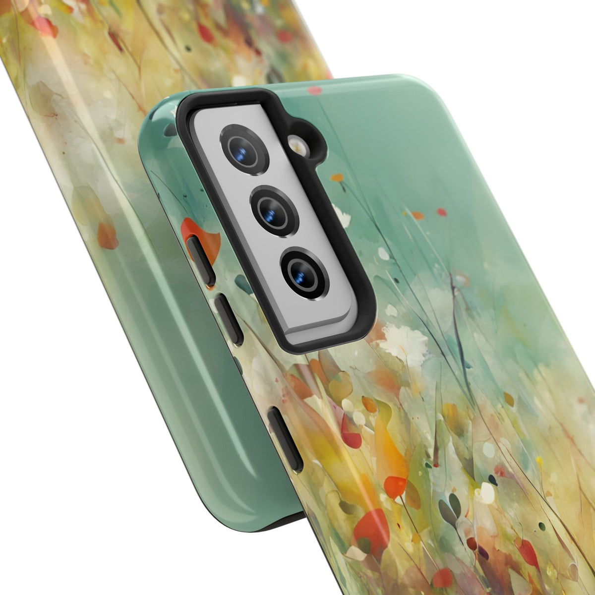 Floral Meadow Tough Phone Case — Painterly Wildflower Protection