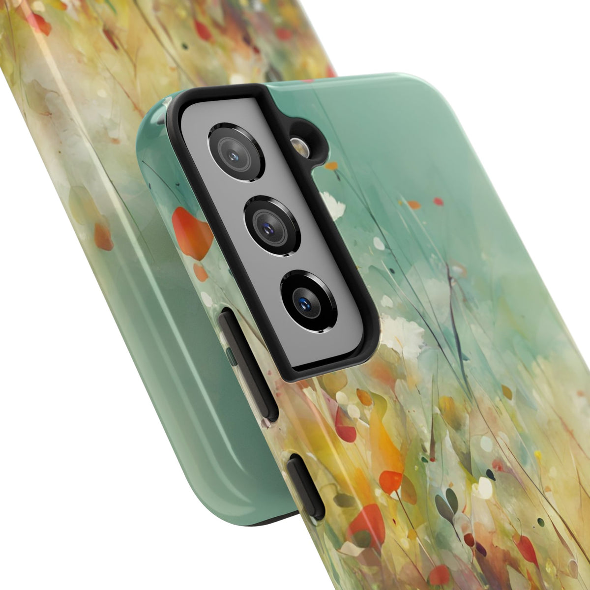 Floral Meadow Tough Phone Case — Painterly Wildflower Protection