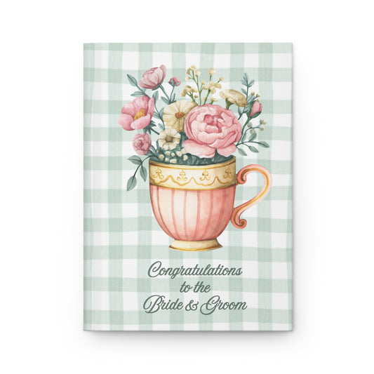 Congratulations to the Bride & Groom Bridal Shower Guest Book
