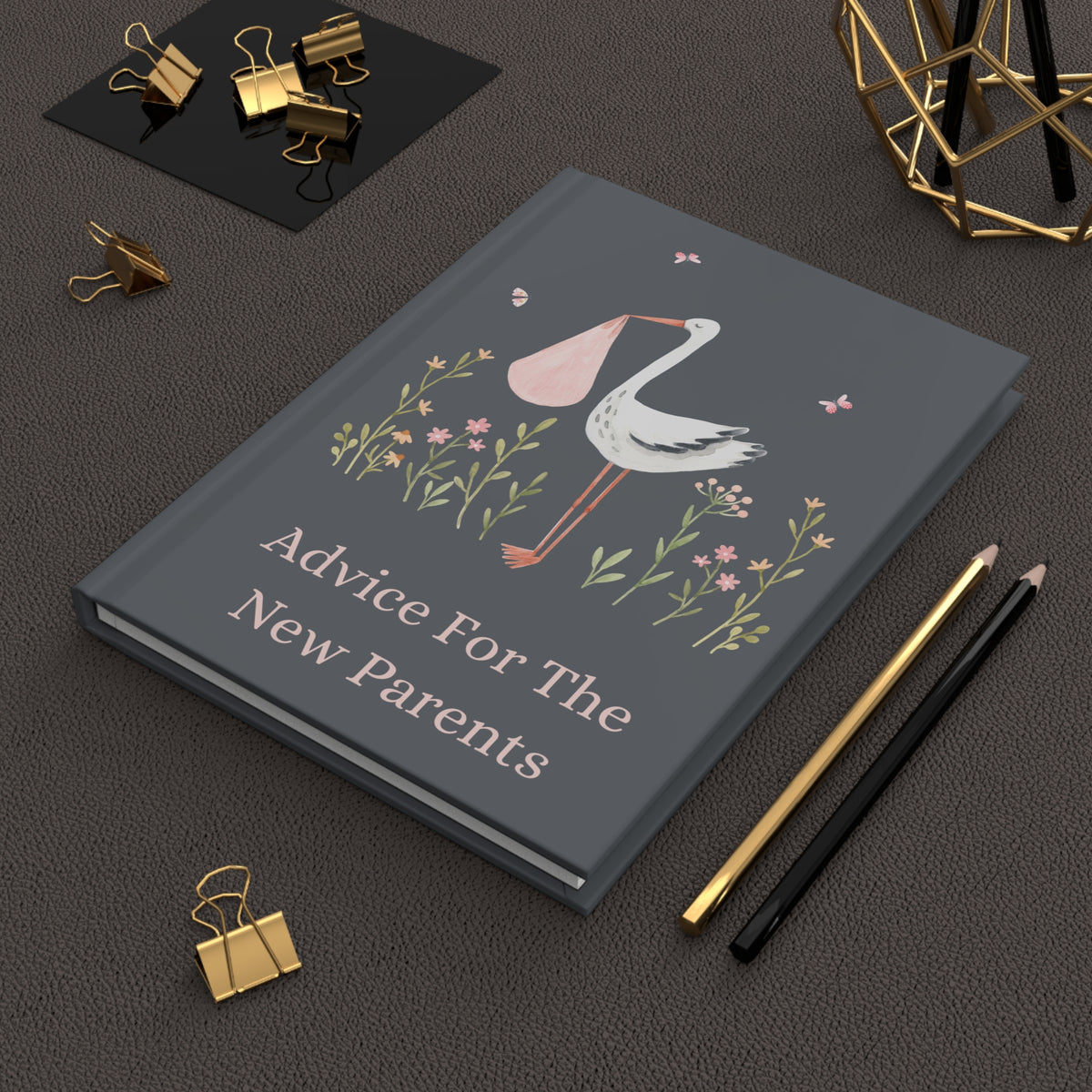 Advice for the New Parents Keepsake Baby Shower Guest Book