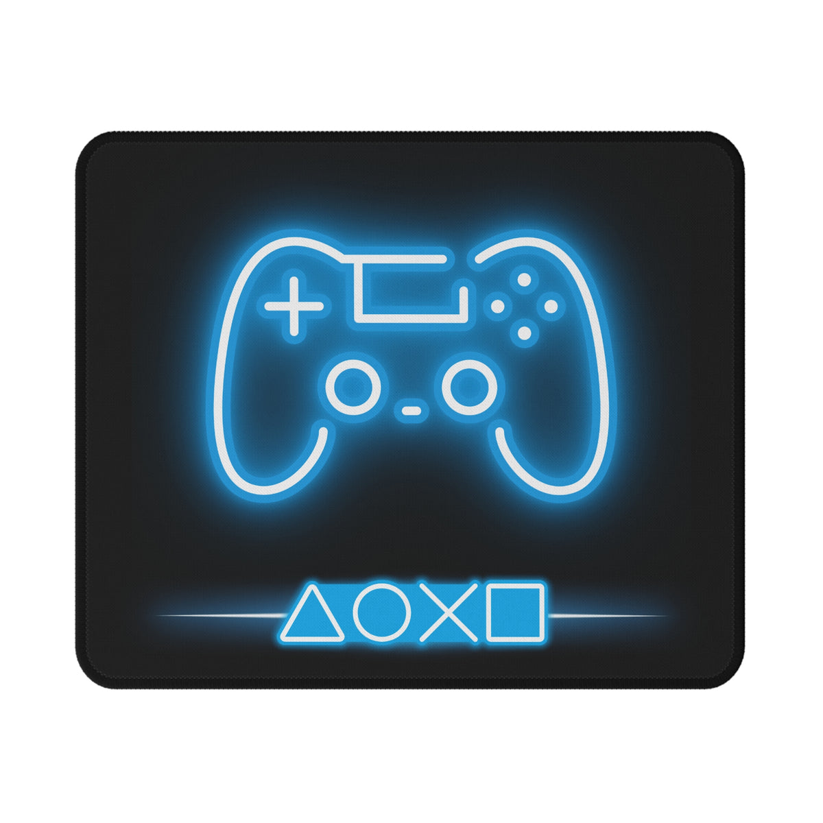 Neon Game Controller Non-Slip Gaming Mouse Pad