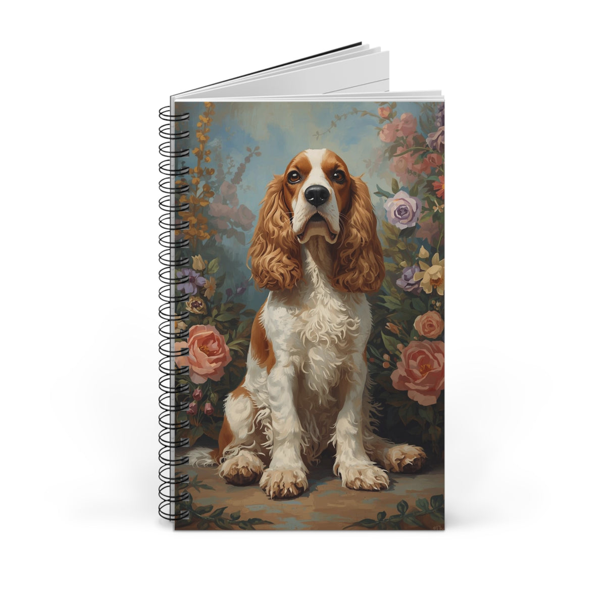Cocker Spaniel Spiral Journal