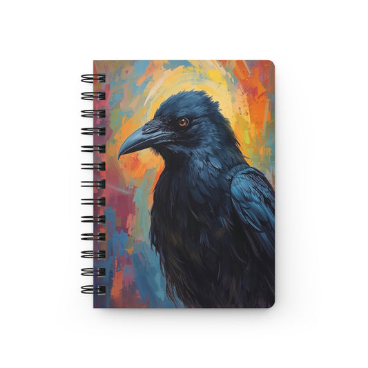 Raven Art Spiral Bound Journal