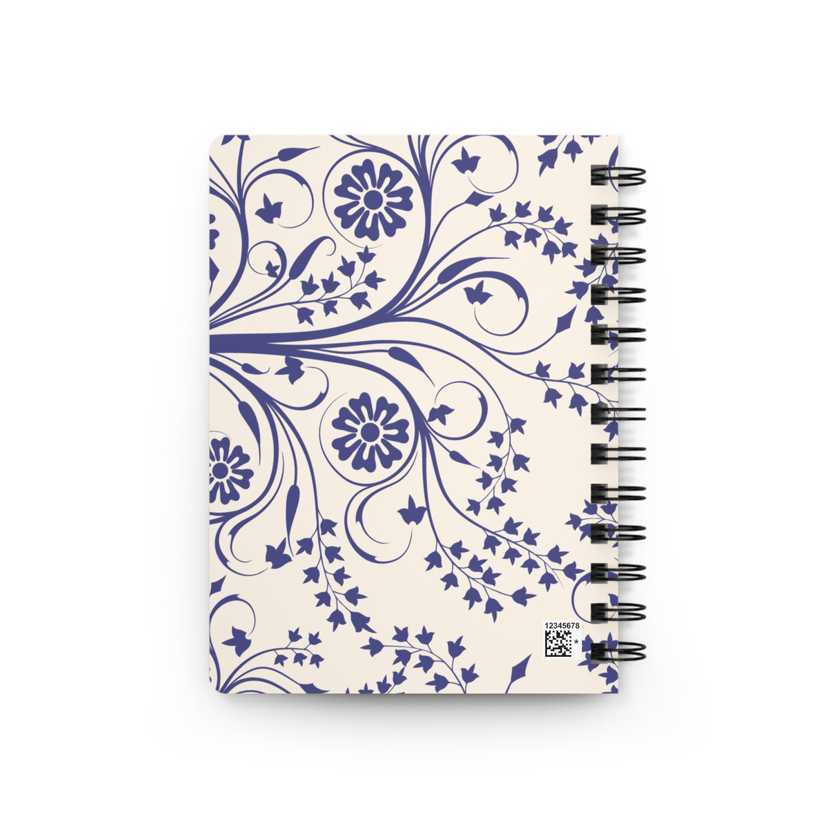 2027 Floral Pattern Spiral Bound Journal