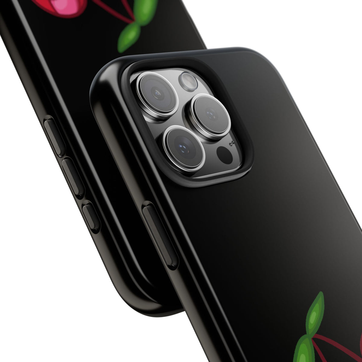 Cherries Tough Phone Case — Mosaic Cherries Design