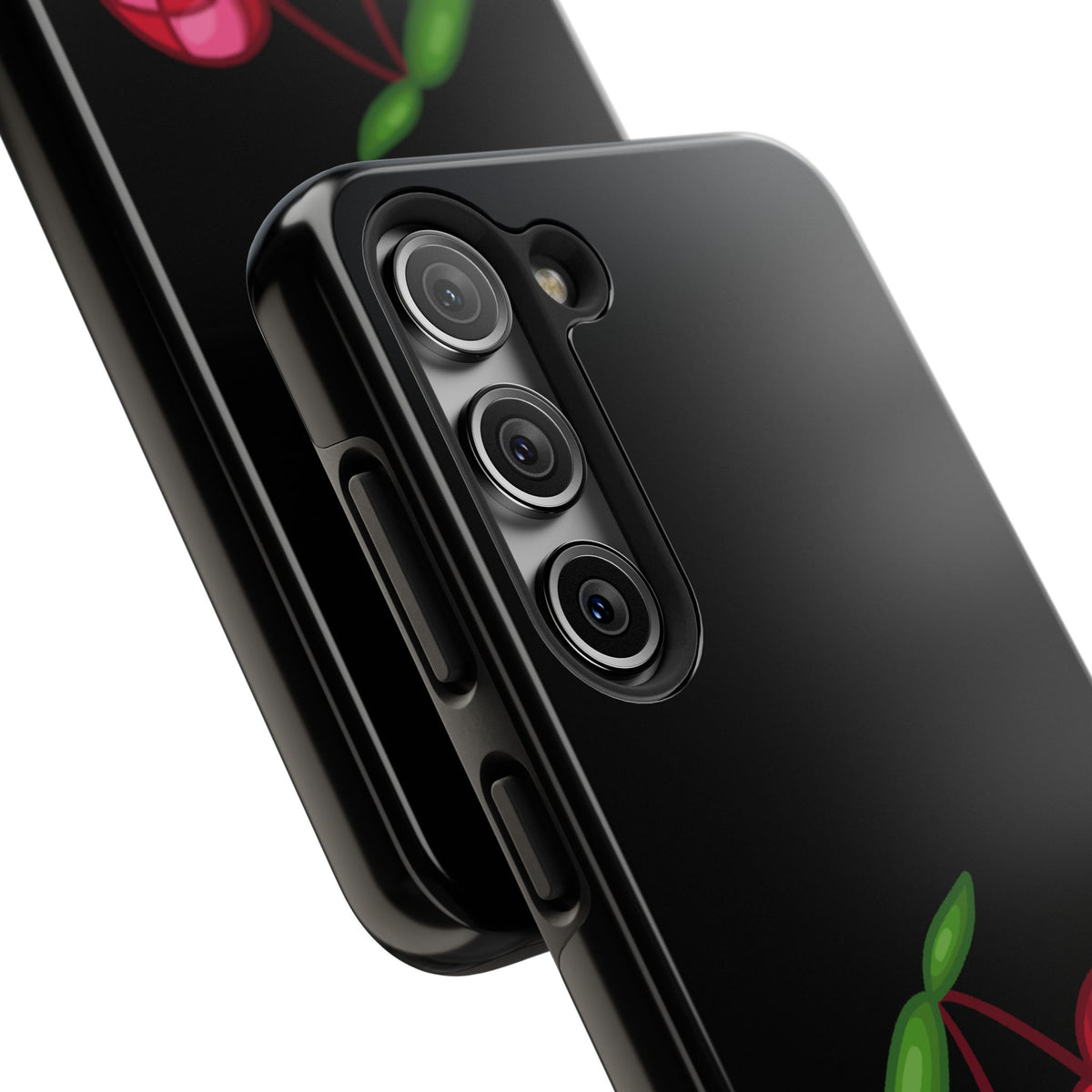 Cherries Tough Phone Case — Mosaic Cherries Design