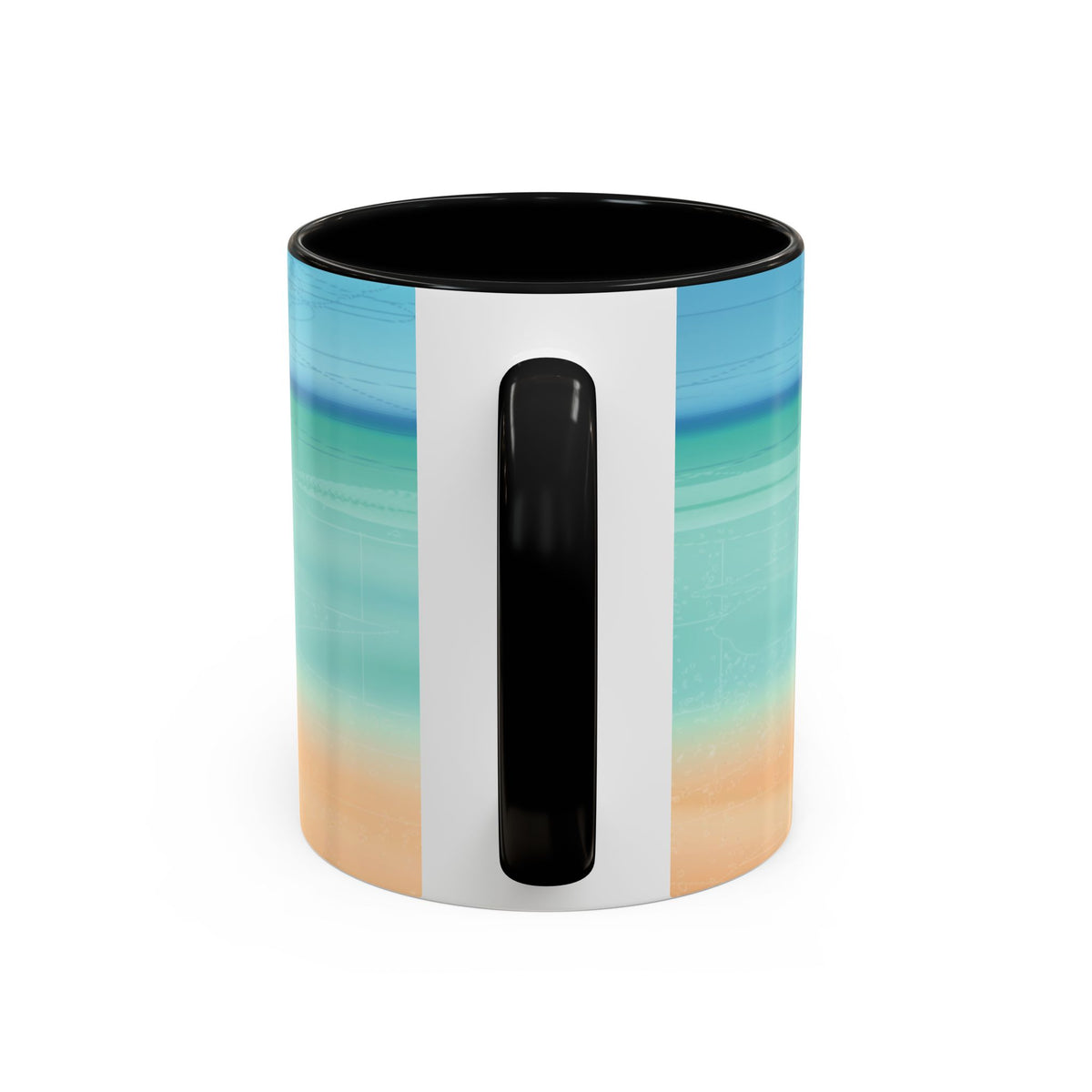 Beach Sandcastle Coffee Mug – Ocean Accent 11/15oz