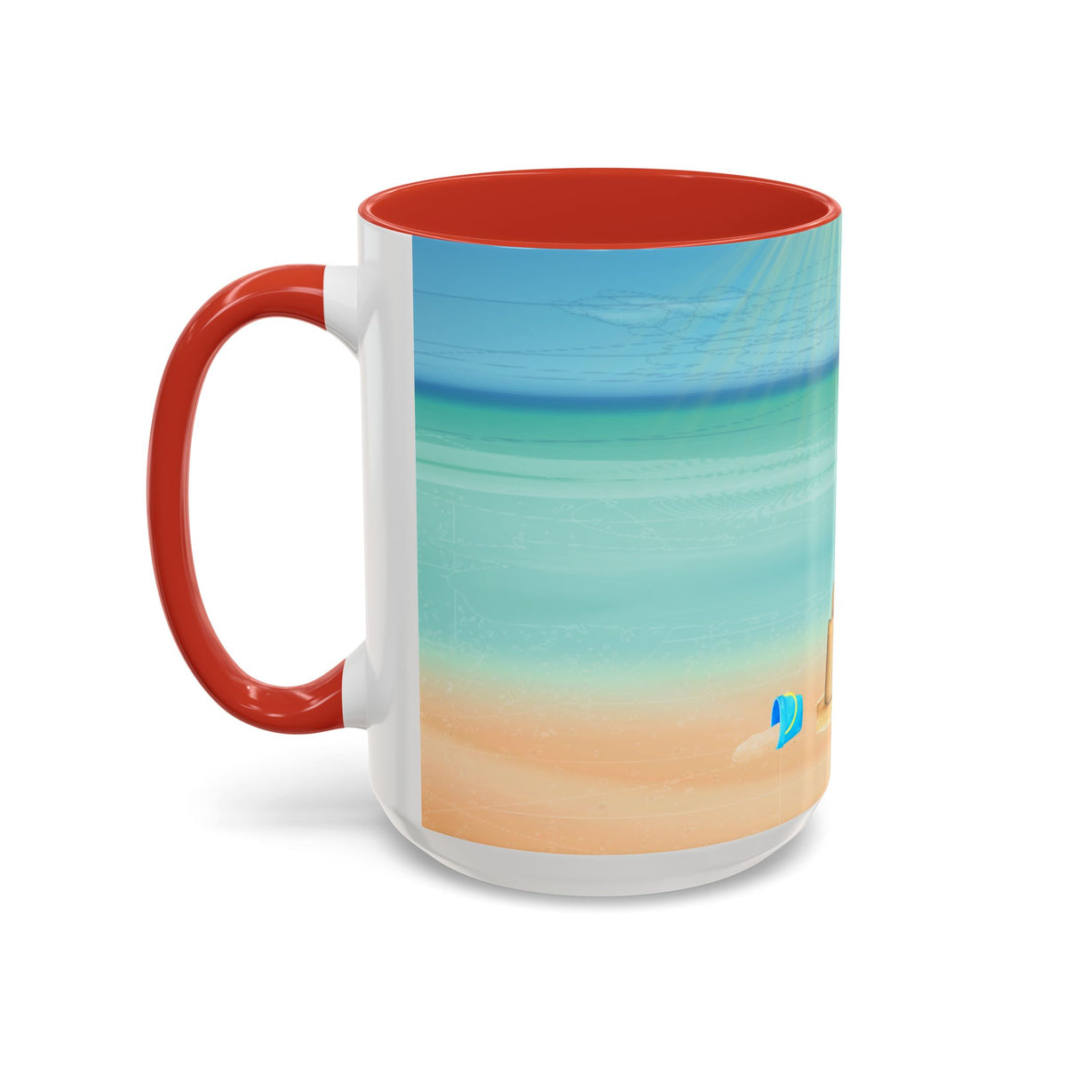 Beach Sandcastle Coffee Mug – Ocean Accent 11/15oz