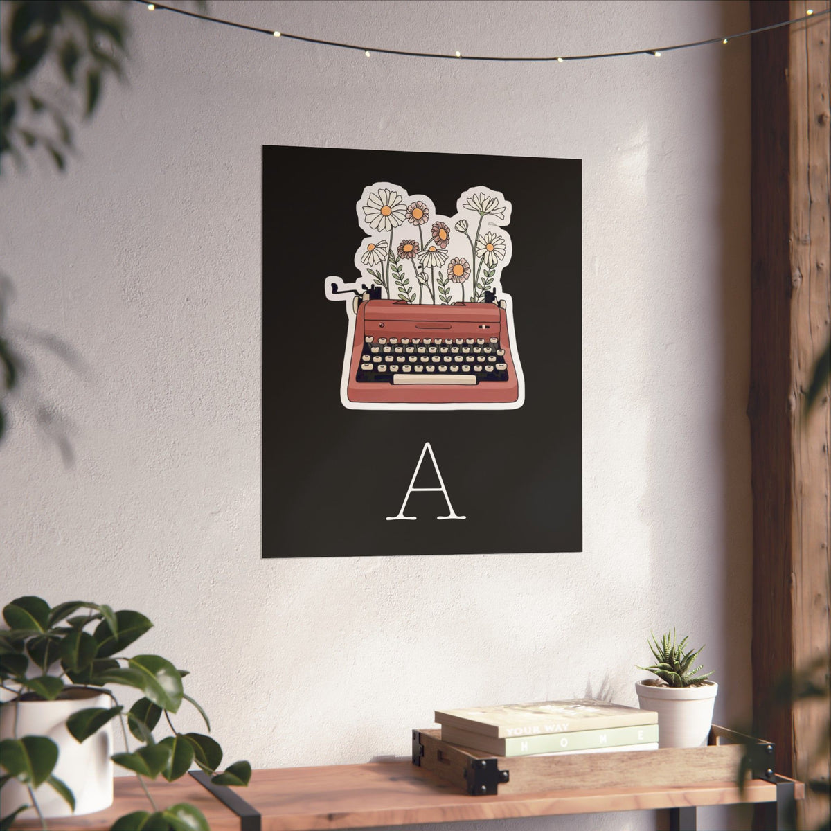 Type A Matte Poster