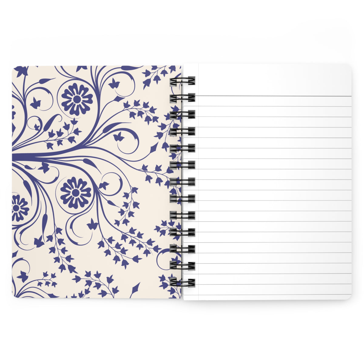 2027 Floral Pattern Spiral Bound Journal