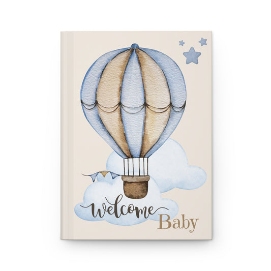 Welcome Baby Hardcover Keepsake Guest Book