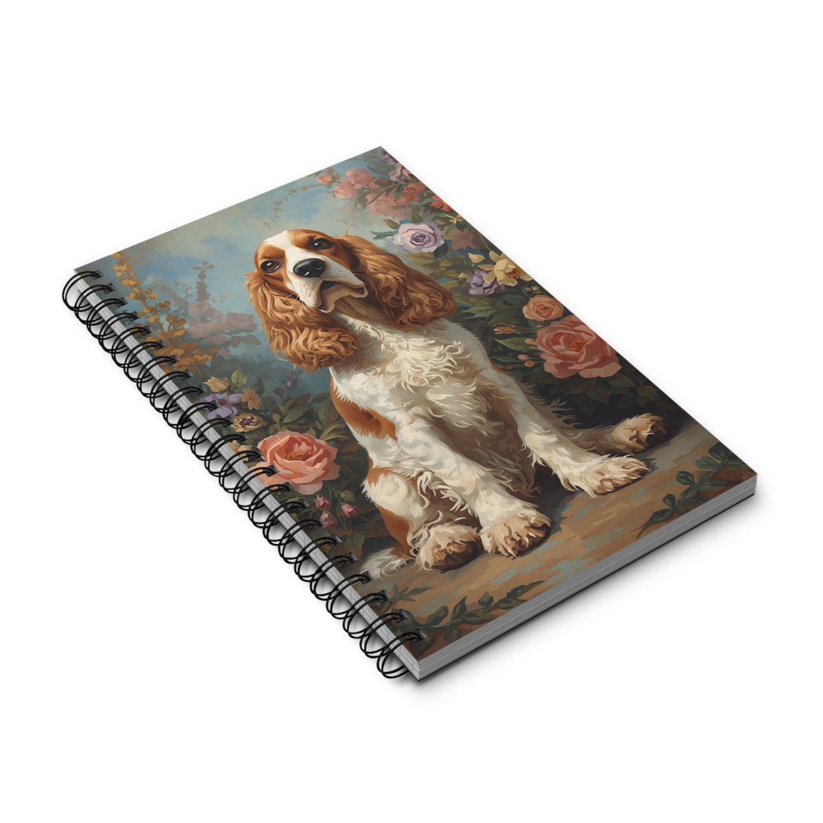 Cocker Spaniel Spiral Journal
