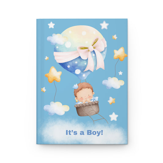 Baby Boy Keepsake Guest Book — "It's a Boy!"