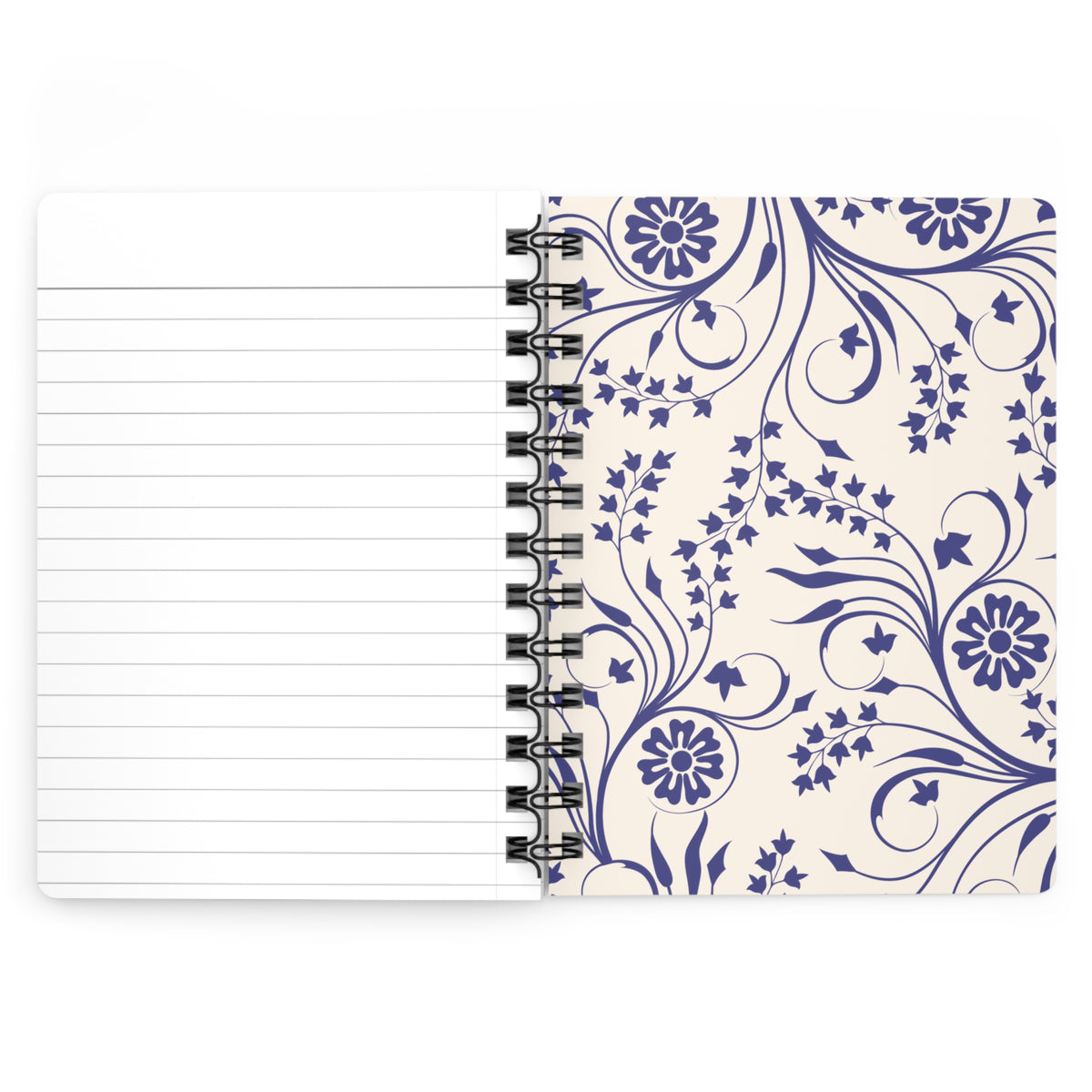 2027 Floral Pattern Spiral Bound Journal