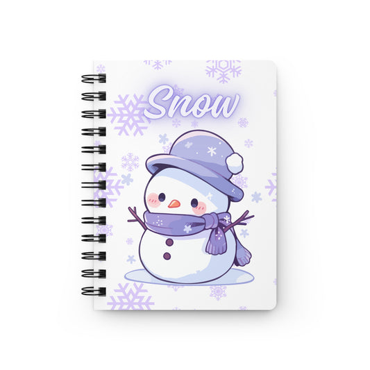 Snowman Winter Wonderland Spiral Bound Journal