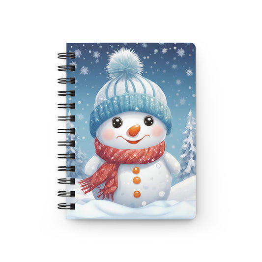 Snowman Winter Wonderland Spiral Bound Journal