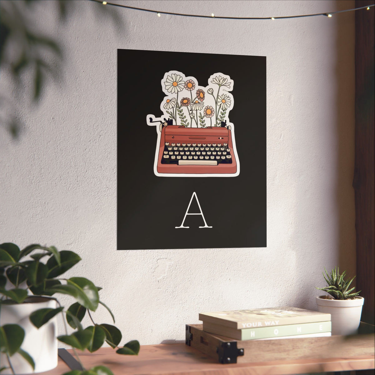 Type A Matte Poster