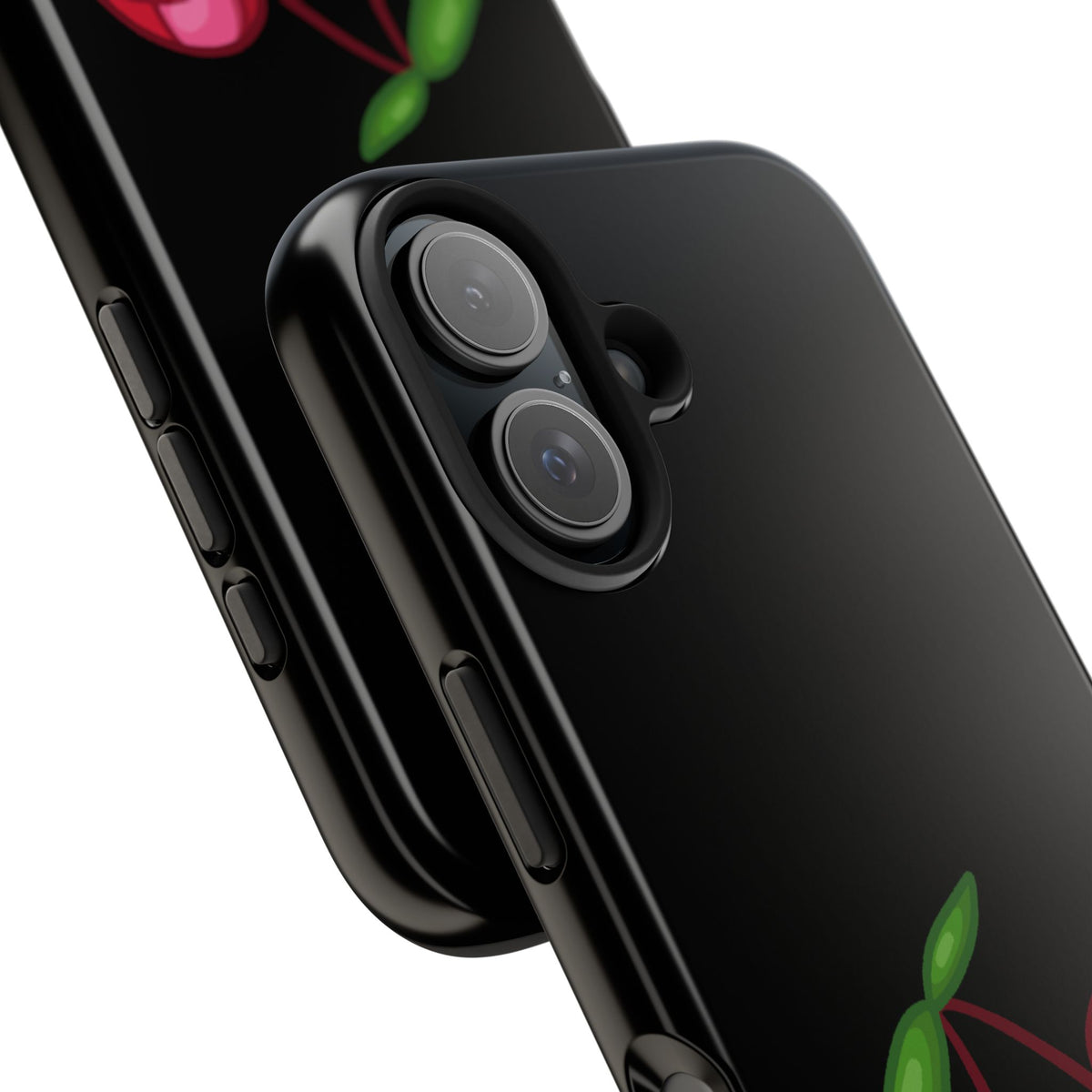 Cherries Tough Phone Case — Mosaic Cherries Design