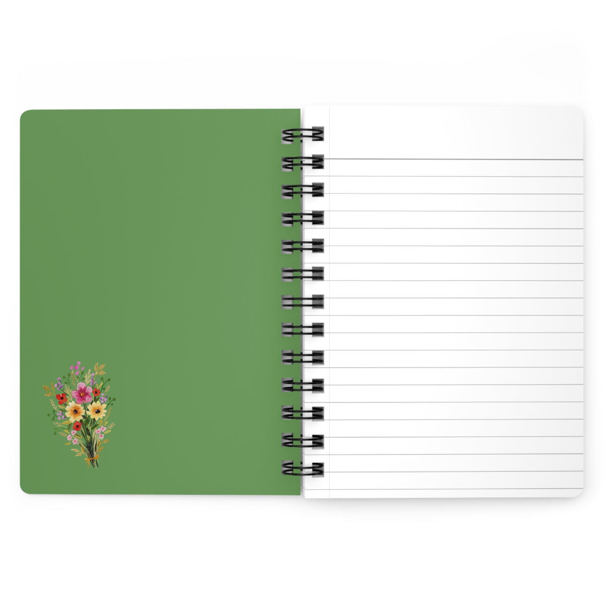Garden Gnome Spiral Bound Journal