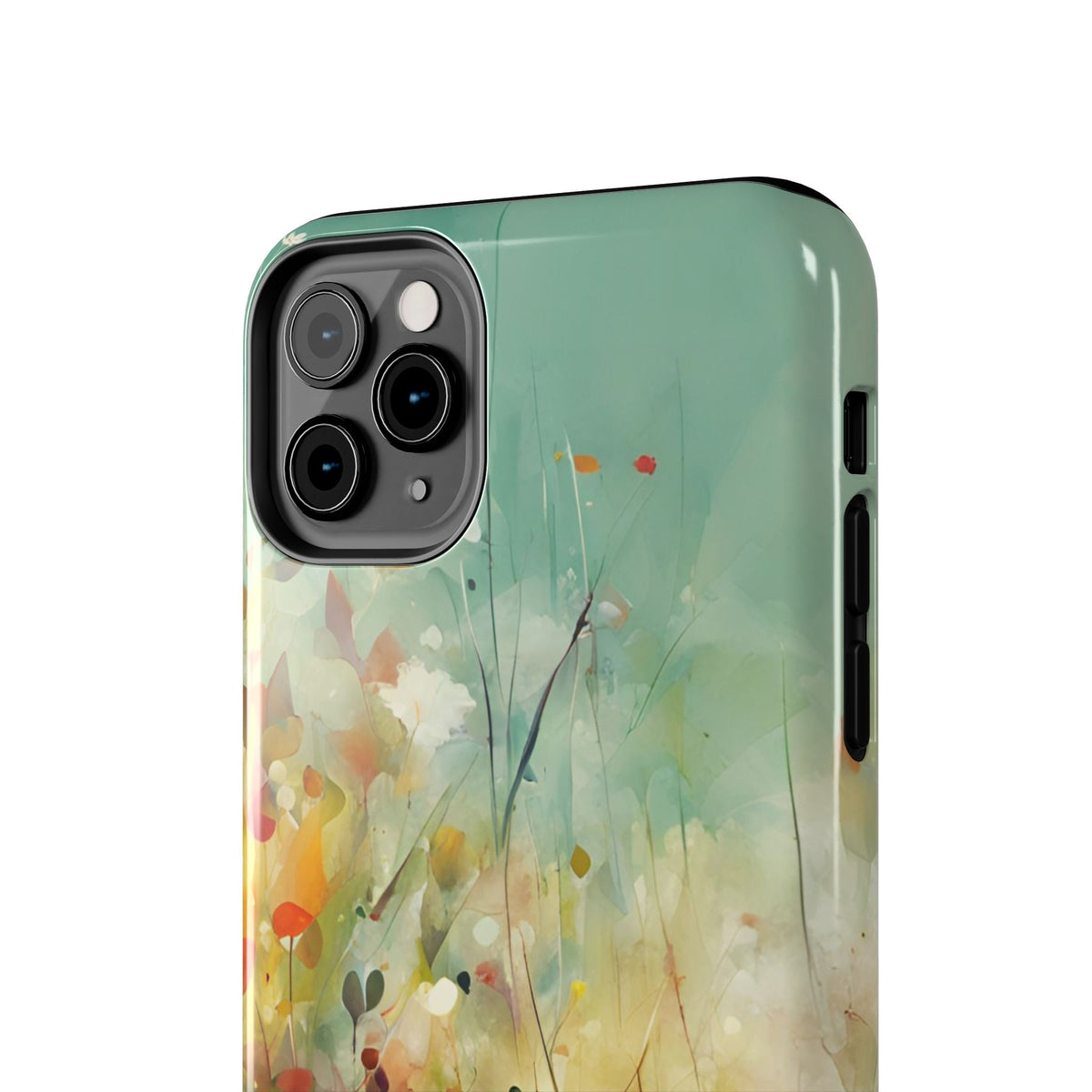 Floral Meadow Tough Phone Case — Painterly Wildflower Protection