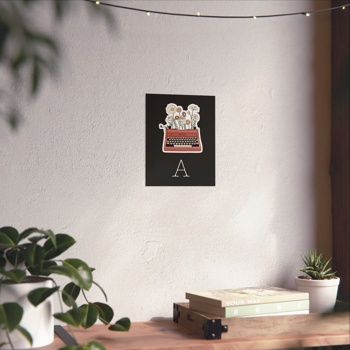 Type A Matte Poster