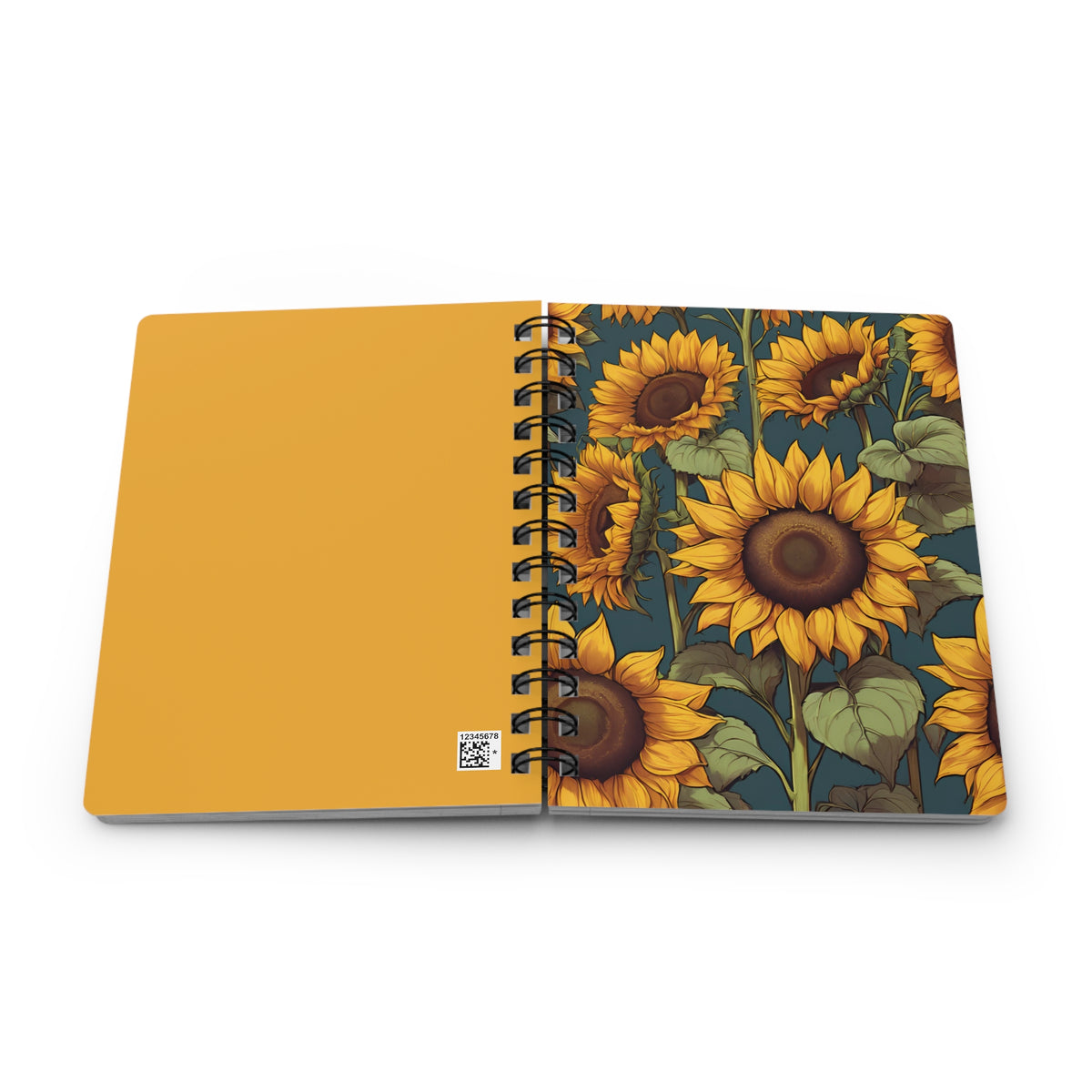 Sunflower Spiral Bound Journal