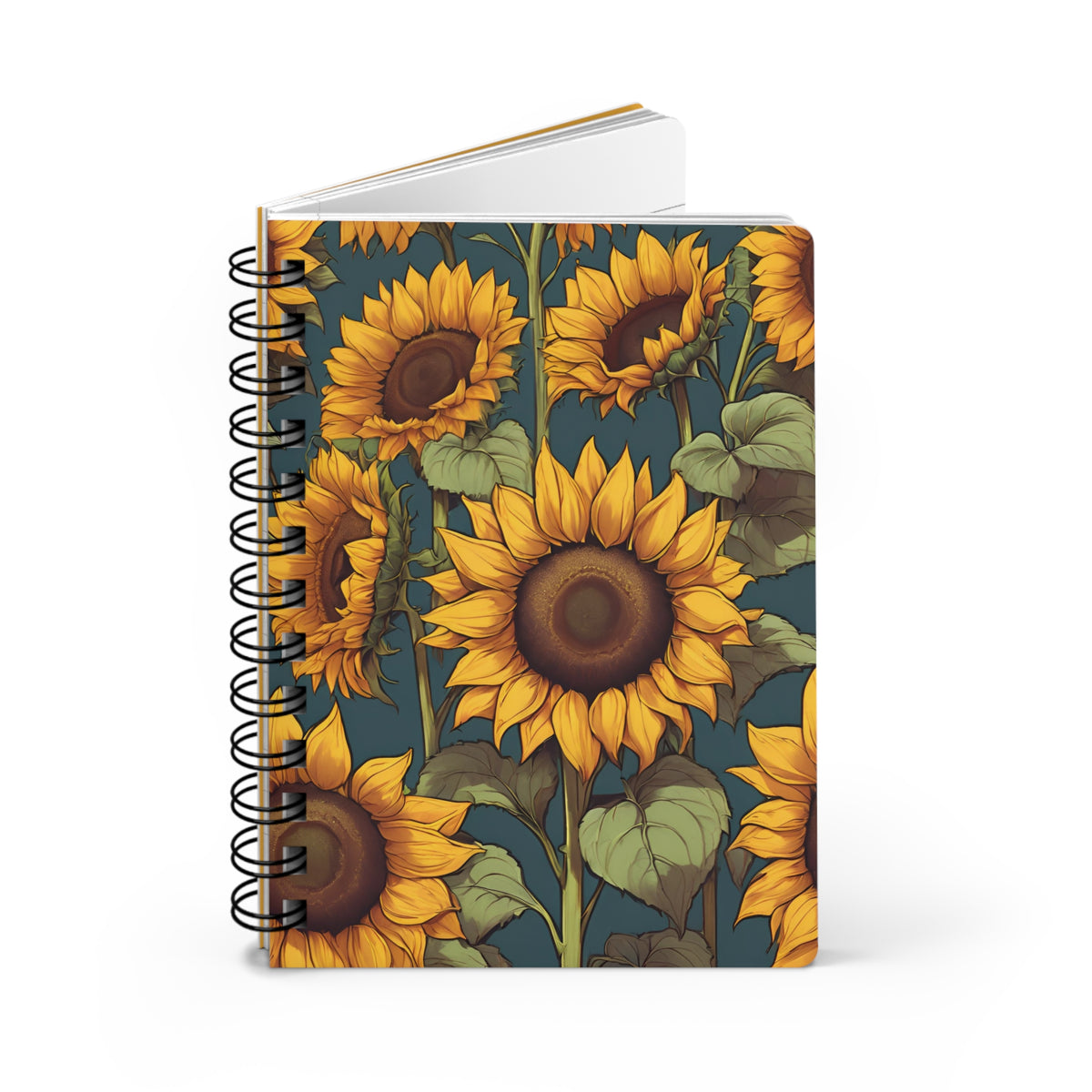 Sunflower Spiral Bound Journal
