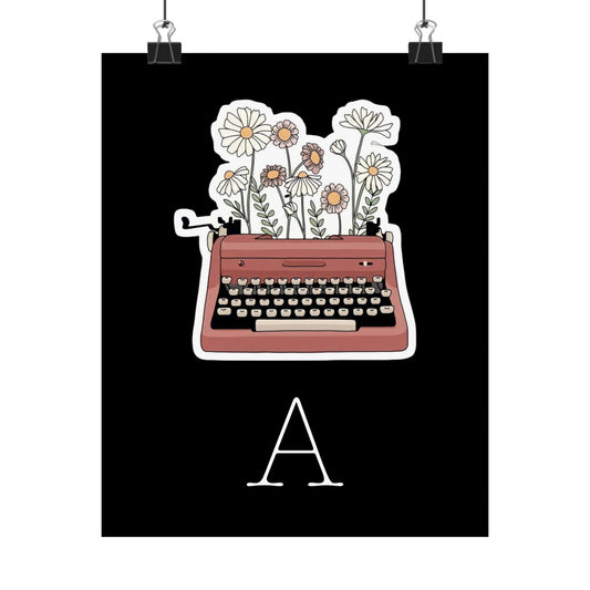 Type A Matte Poster