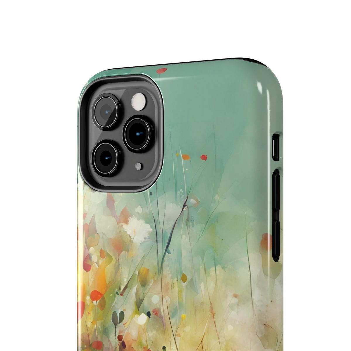 Floral Meadow Tough Phone Case — Painterly Wildflower Protection