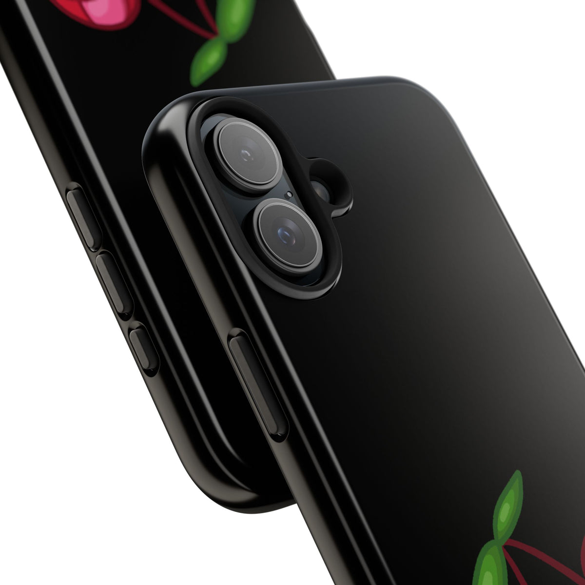 Cherries Tough Phone Case — Mosaic Cherries Design
