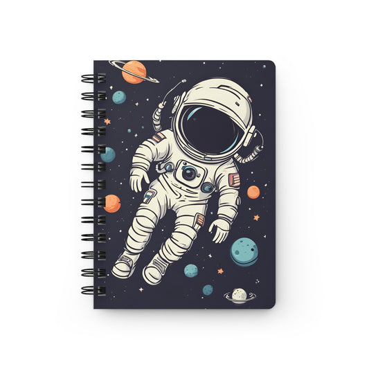 Astronaut Space Adventure Spiral Bound Journal