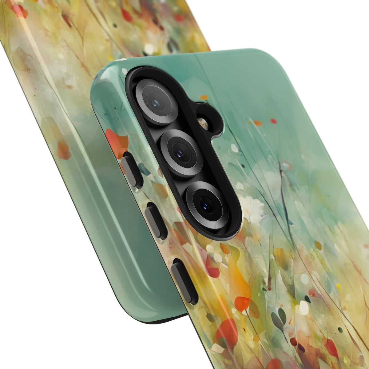 Floral Meadow Tough Phone Case — Painterly Wildflower Protection